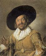 Frans Hals The cheerful drinder oil painting artist
